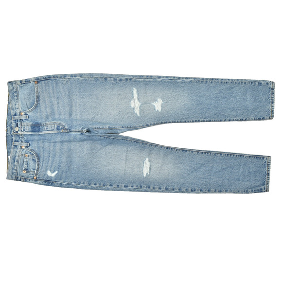 Levi's 501 Women's Straight Fit Jeans Size 32x29 W/ Distressing 100% Cotton - Picture 1 of 8
